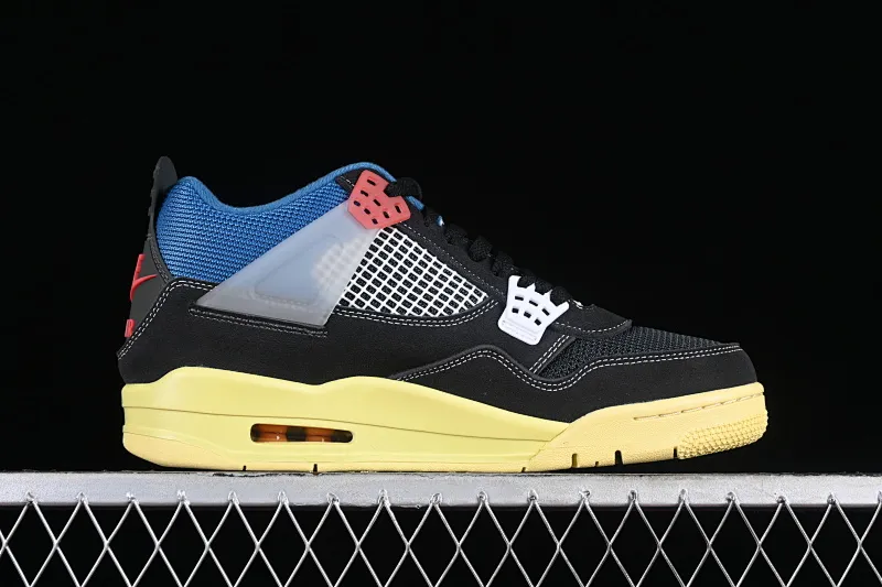 All categories Air Jordan Jordan series basketball shoes Air Jordan 4 GX foreign trade version Union La x Air Jordan 4 Retro AJ4 Joe 4 joint model basketball shoes DC9533-001